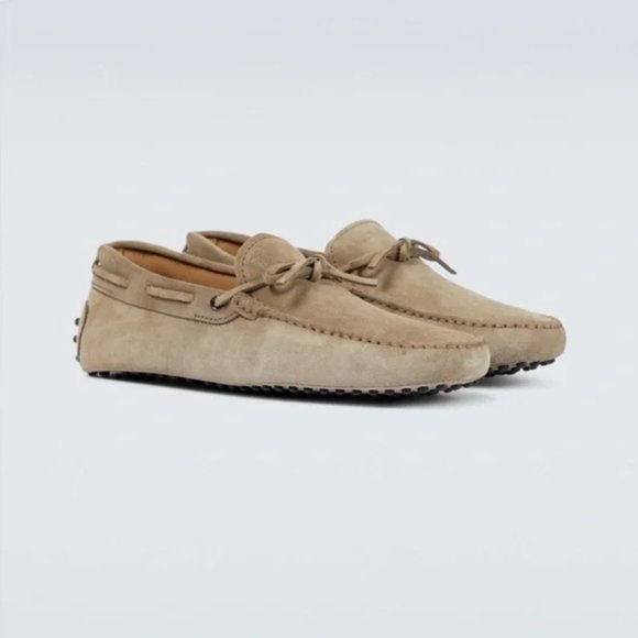 TOD's Gommino Suede Driving Shoes - Picture 1 of 13